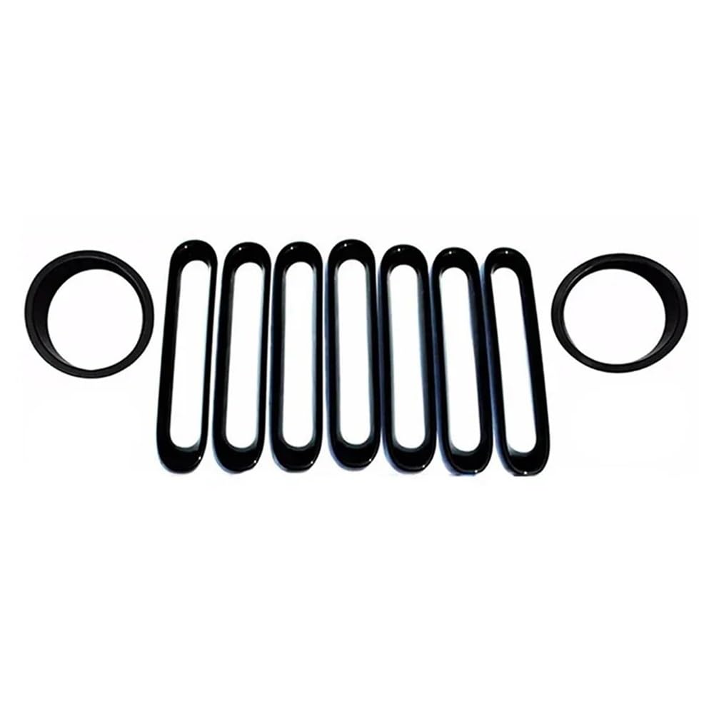 Kühlergrill Gitter Auto 9 Teile/Satz Front Mesh Grille Trim + Scheinwerfer Lünette Trim Abdeckung Für Wrangler JK 2007-2017 Auto Styling Kühlergrill Auto Nieren Kühlergrill Gitter Auto 9 Teile/Satz Front Mesh Grille Trim + Scheinwerfer Lünette Trim Abdeckung Für Wrangler JK 2007-2017 Auto Styling Kühlergrill Auto Nieren von ESyem
