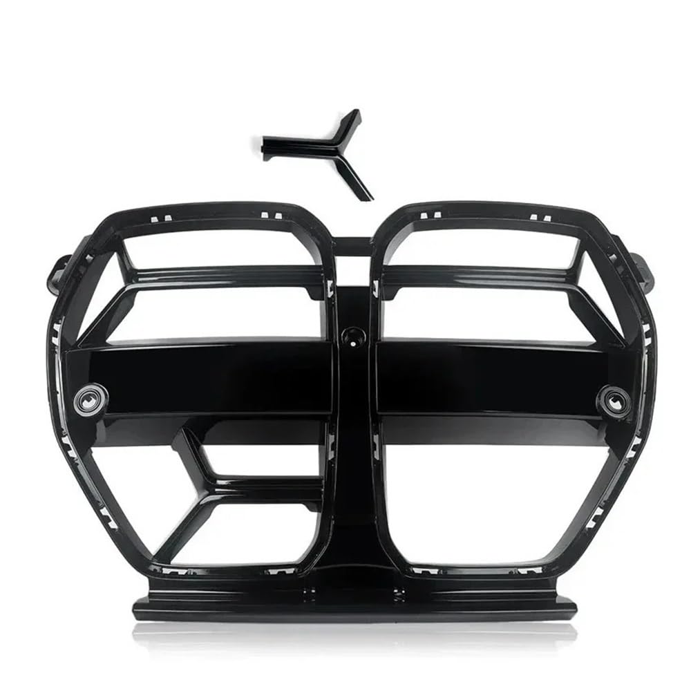 Kühlergrill Gitter Auto ABS Frontstoßstangengrill für G80 M3 G82 M4 2021 2022 2023 2024 mit Acc Fronthaube Nierengrill glänzend schwarz Kühlergrill Auto Nieren Kühlergrill Gitter Auto ABS Frontstoßstangengrill für G80 M3 G82 M4 2021 2022 2023 2024 mit Acc Fronthaube Nierengrill glänzend schwarz Kühlergrill Auto Nieren von ESyem