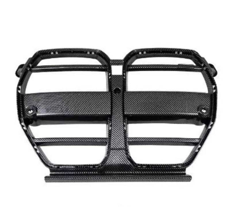 Kühlergrill Gitter Auto Auto Front Niere Grill Obere Haube Vent Mesh Grid Für M3 G80 M4 G82 G83 2021 2022 2023 2024 Kühlergrill Auto Nieren von ESyem