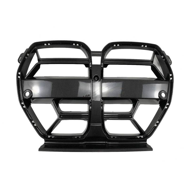Kühlergrill Gitter Auto Auto Front Stoßstange Gitter Für G80 G81 M3 G82 M4 G83 2021 2022 2023 Grill Haube Glänzend Schwarz Auto zubehör Kühlergrill Auto Nieren von ESyem