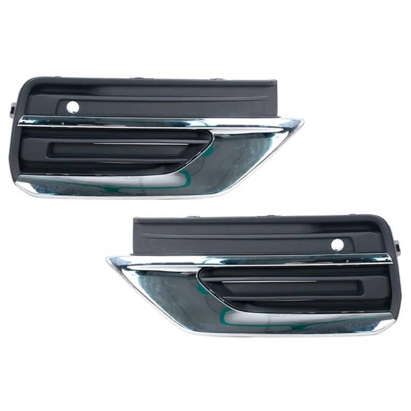 Kühlergrill Gitter Auto Auto Front Stoßstange Nebel Lampe Licht Trim Abdeckung Für XC90 2020 2021 Rahmen Grille Deckel Lünette Haube Foglight Abdeckung 31663514 31663515 Kühlergrill Auto Nieren von ESyem