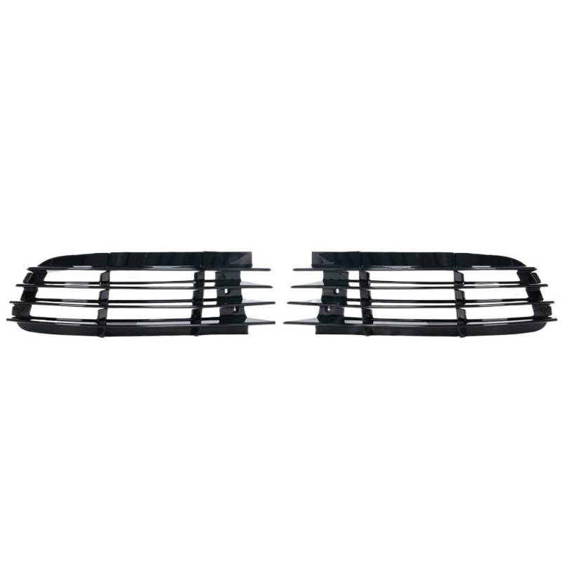 Kühlergrill Gitter Auto Auto Front Stoßstange Nebel Licht Kühlergrill Nebel Lampe Abdeckung Rahmen Für 5 MK5 R32 2005 2006 2007 2008 2009 Kühlergrill Auto Nieren von ESyem