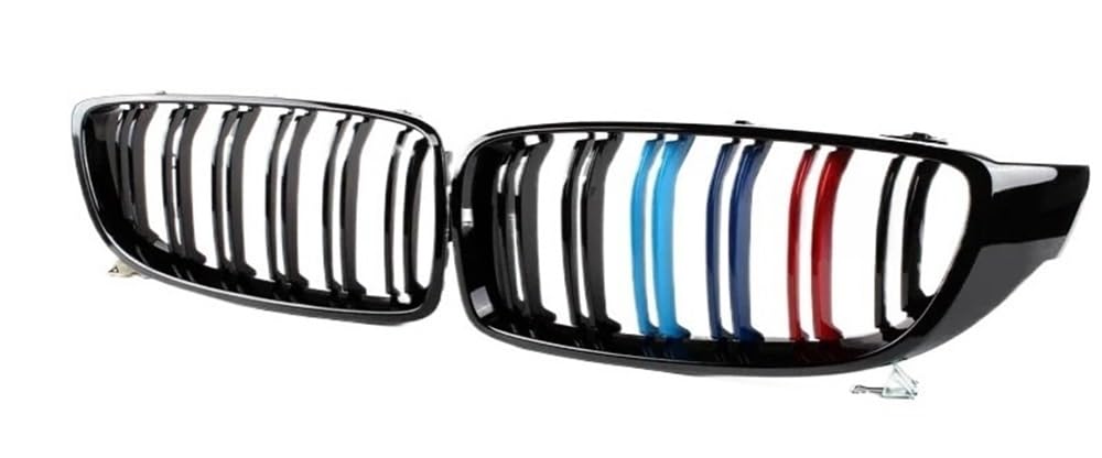 Kühlergrill Gitter Auto Auto-Frontnierengitter für F32 F33 F36 F80 M3 F82 M3 F83 M4 für 4er-Serie für 428i 440i 435i 2014+ Kühlergrill Auto Nieren von ESyem