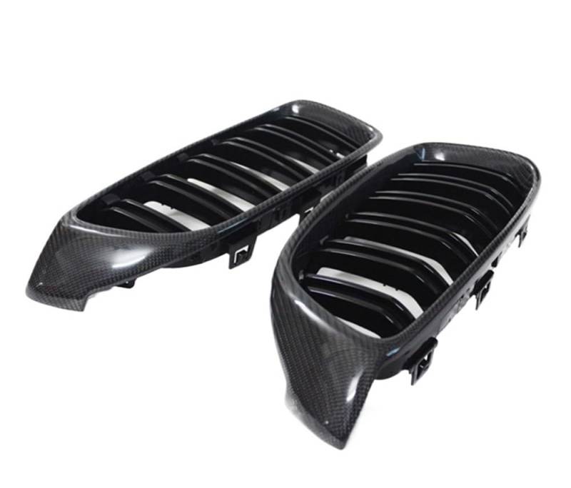 Kühlergrill Gitter Auto Auto-Frontnierengitter für F32 F33 F36 F80 M3 F82 M3 F83 M4 für 4er-Serie für 428i 440i 435i 2014+ Kühlergrill Auto Nieren von ESyem