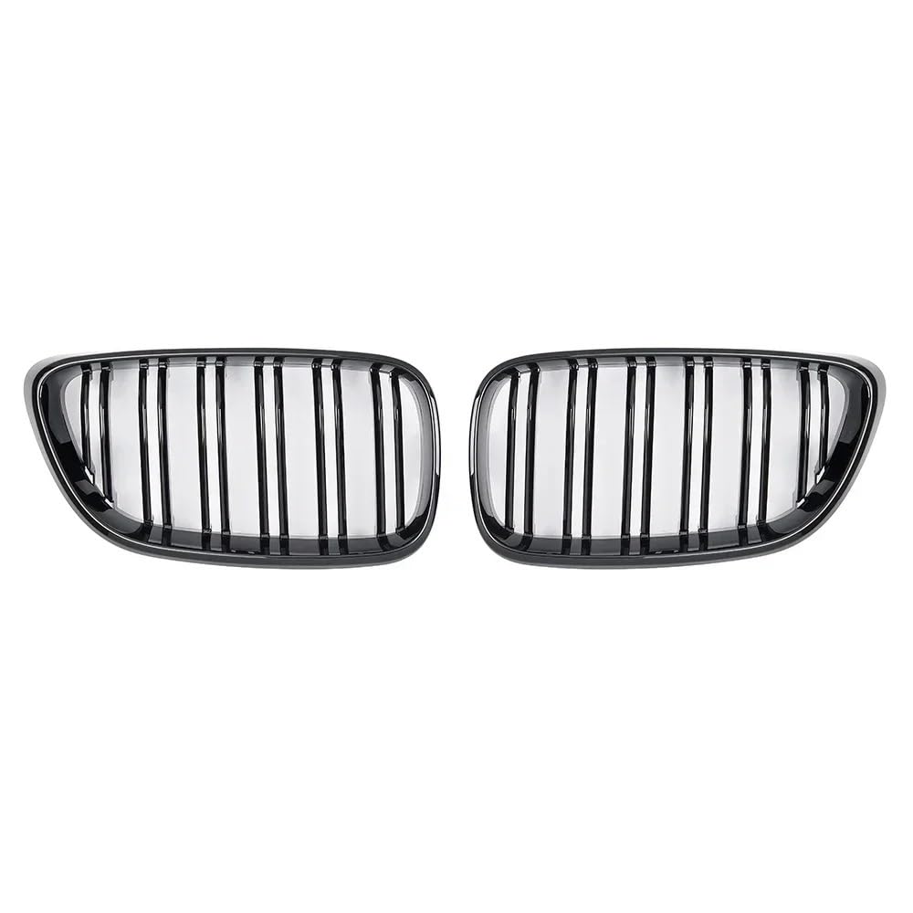 Kühlergrill Gitter Auto Auto-Frontnierengrill, glänzend schwarz, Dual-Line-Grills für 2er-Serie F22 F23 F87 M2 14–19, Kohlefaser-Zubehör Kühlergrill Auto Nieren Kühlergrill Gitter Auto Auto-Frontnierengrill, glänzend schwarz, Dual-Line-Grills für 2er-Serie F22 F23 F87 M2 14–19, Kohlefaser-Zubehör Kühlergrill Auto Nieren von ESyem