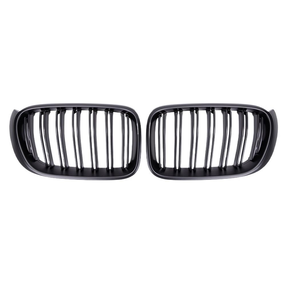 Kühlergrill Gitter Auto Auto-Frontnierengrill für X3 F25 X4 F26 2014–2017, glänzend schwarz, Doppellamellengitter, Zubehör Kühlergrill Auto Nieren Kühlergrill Gitter Auto Auto-Frontnierengrill für X3 F25 X4 F26 2014–2017, glänzend schwarz, Doppellamellengitter, Zubehör Kühlergrill Auto Nieren von ESyem