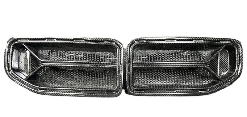 Kühlergrill Gitter Auto Auto Frontschürze Grille Carbon Faser Grille Abdeckung Für M2 G87 CSL Vorne Mitte Grille Außen Zubehör Kühlergrill Auto Nieren von ESyem