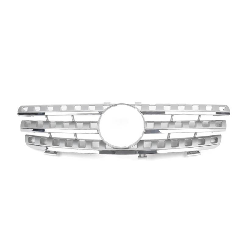 Kühlergrill Gitter Auto Auto-Frontstoßstange Kühlerhaubengrill Silber für Benz ML-Klasse W164 ML320 ML350 ML550 2005 2006 2007 2008 Kühlergrill Auto Nieren von ESyem