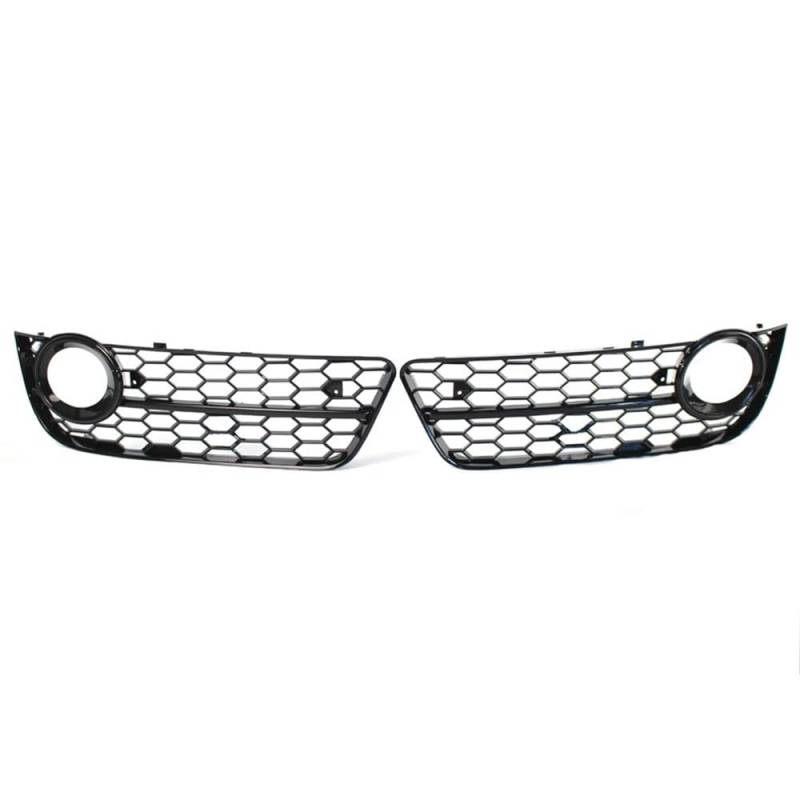 Kühlergrill Gitter Auto Auto-Frontstoßstange Nebelscheinwerfer-Kühlergrill Links und rechts Auto-Nebelscheinwerfer-Kühlergrill-Abdeckung für A5 Coupe/Sportback 2008-2011 Kühlergrill Auto Nieren von ESyem