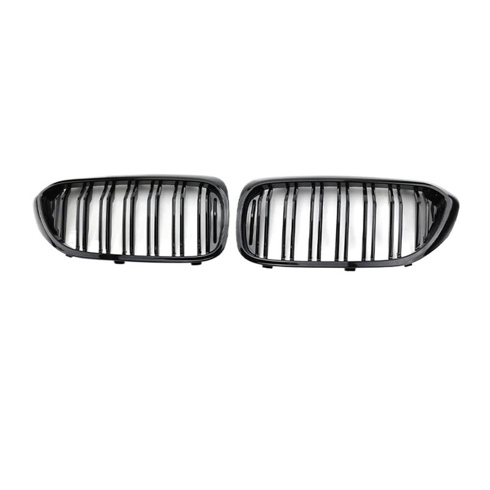 Kühlergrill Gitter Auto Auto Frontstoßstange Nierengitter Double Line Glanzschwarz für 5er G30 G38 2018-2020 Autozubehör Kühlergrill Auto Nieren von ESyem