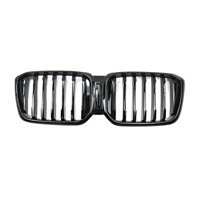 Kühlergrill Gitter Auto Auto Frontstoßstange Nierengrill Haubengrill für X3 X4 G01 G02 LCI 2022+ Glänzender Ersatz Kühlergrill Auto Nieren von ESyem