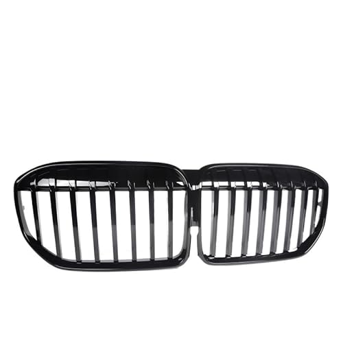 Kühlergrill Gitter Auto Auto-Frontstoßstangen-Nierengitter für 7 G11 G12 7730i 740i 750i 740e 725d 730d 2020 – glänzend schwarzer Ersatz Kühlergrill Auto Nieren von ESyem