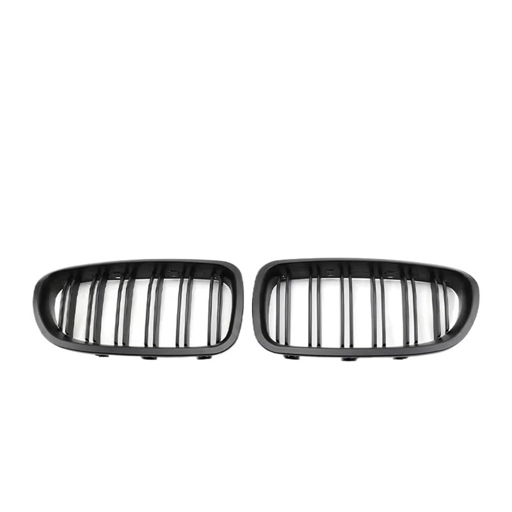 Kühlergrill Gitter Auto Auto-Frontstoßstangen-Nierengrill für 5er-Serie F10 F11 F18 2010–2017, Doppellinien-Glanzschwarz-Grill Kühlergrill Auto Nieren Kühlergrill Gitter Auto Auto-Frontstoßstangen-Nierengrill für 5er-Serie F10 F11 F18 2010–2017, Doppellinien-Glanzschwarz-Grill Kühlergrill Auto Nieren von ESyem