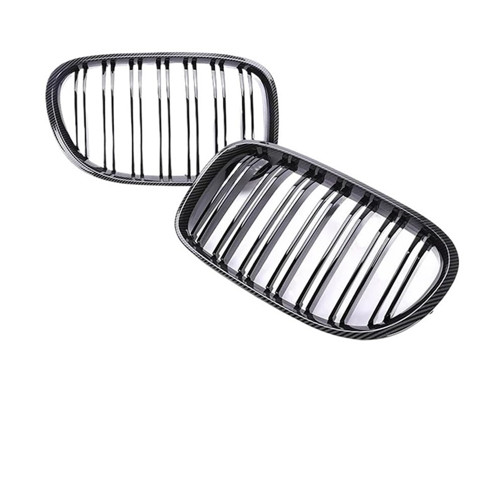 Kühlergrill Gitter Auto Auto-Frontstoßstangengitter, einzelne Linie, doppelte Linie, glänzendes Schwarz, für F01 F02 7er-Serie 2008–2012, Autozubehör Kühlergrill Auto Nieren Kühlergrill Gitter Auto Auto-Frontstoßstangengitter, einzelne Linie, doppelte Linie, glänzendes Schwarz, für F01 F02 7er-Serie 2008–2012, Autozubehör Kühlergrill Auto Nieren von ESyem