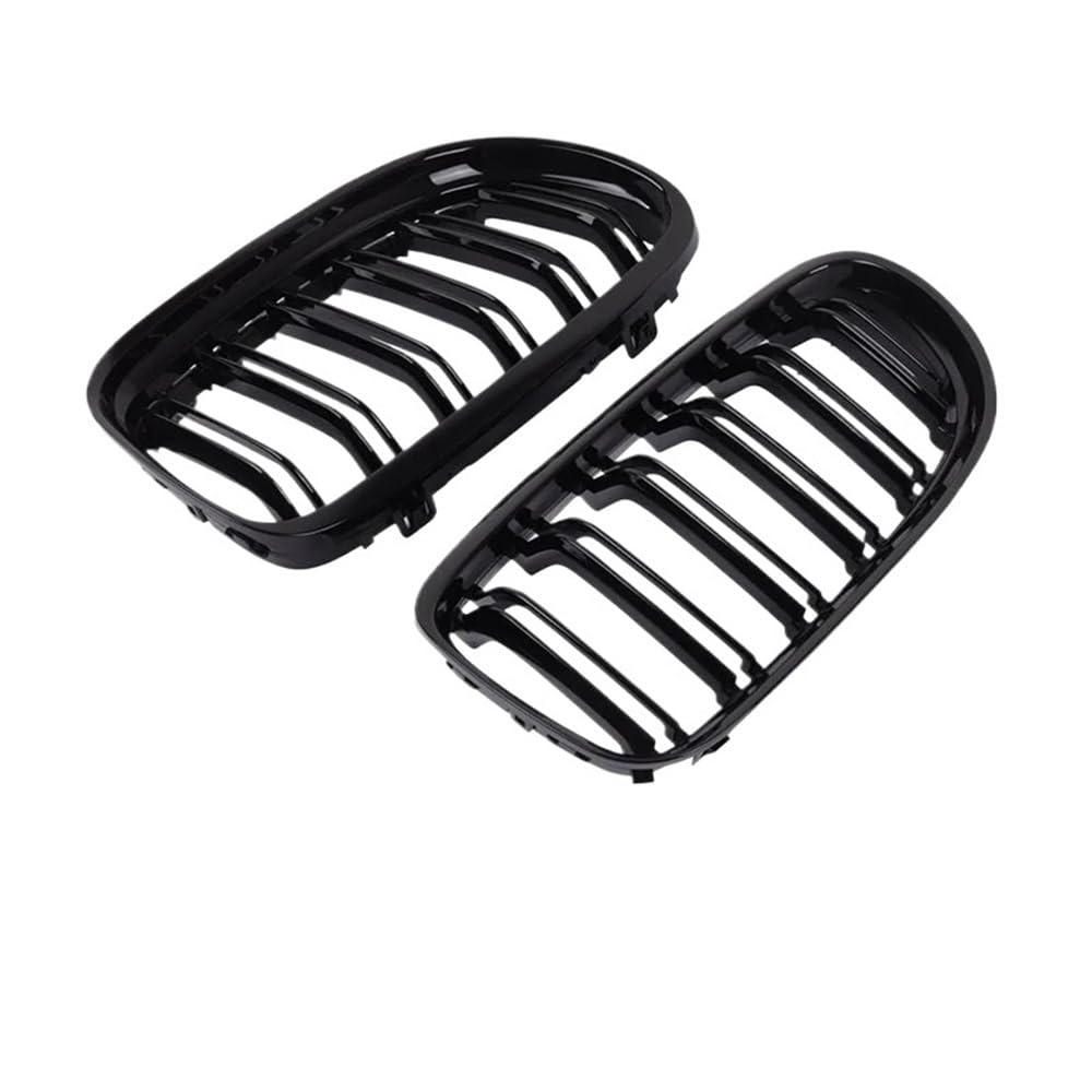 Kühlergrill Gitter Auto Auto-Frontstoßstangengrill für 3er-Serie E90 E91 2005–2012, glänzendes Schwarz. Kindly Double Line Grill-Zubehör Kühlergrill Auto Nieren Kühlergrill Gitter Auto Auto-Frontstoßstangengrill für 3er-Serie E90 E91 2005–2012, glänzendes Schwarz. Kindly Double Line Grill-Zubehör Kühlergrill Auto Nieren von ESyem