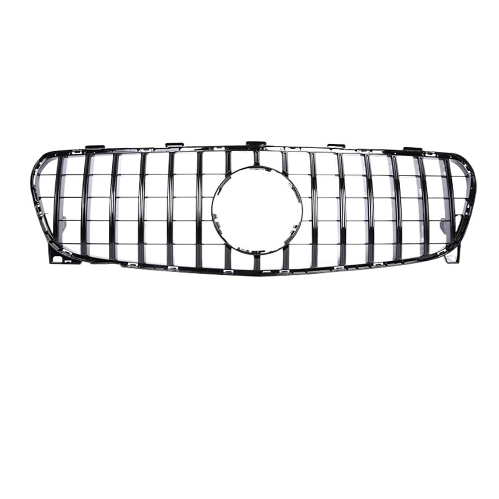 Kühlergrill Gitter Auto Auto-Frontstoßstangengrill für GLA-Klasse X156 GLA200 GLA250 2013–2019, GTR-Stil, Schwarz/Silber Kühlergrill Auto Nieren Kühlergrill Gitter Auto Auto-Frontstoßstangengrill für GLA-Klasse X156 GLA200 GLA250 2013–2019, GTR-Stil, Schwarz/Silber Kühlergrill Auto Nieren von ESyem