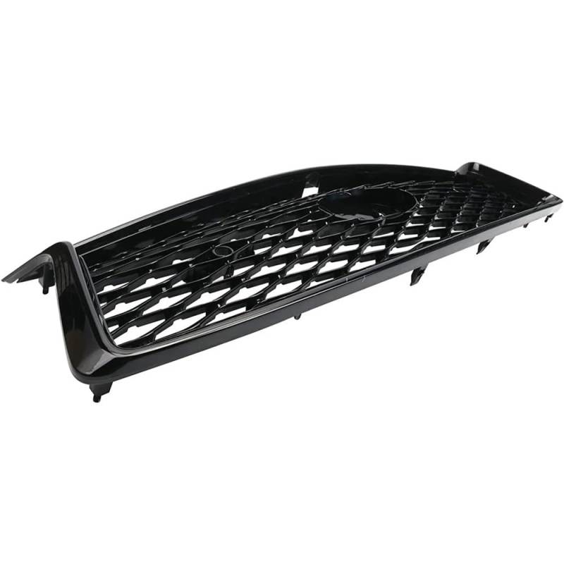 Kühlergrill Gitter Auto Auto Kühlergrill Für Q50 Q50L 2018-2023 Glänzend Schwarz Oberen Stoßstange Haube Mesh Grid Auto Zubehör Kühlergrill Auto Nieren von ESyem