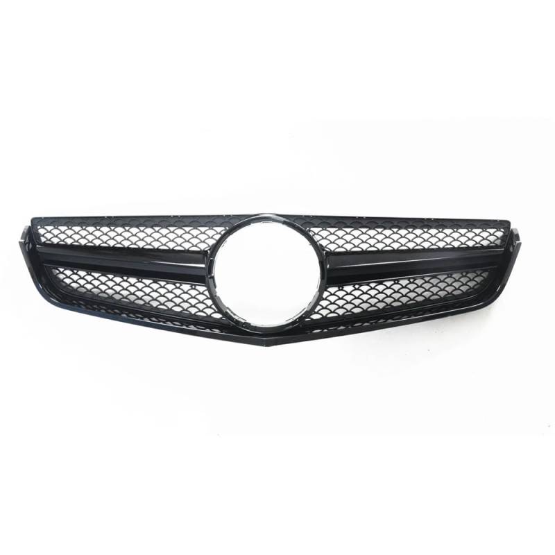 Kühlergrill Gitter Auto Auto Oberen Stoßstange Grill Für Benz E Coupe W207 2009-2013 Haube Mesh Grid Vorderen Grill Lufteinlass Grille Auto Zubehör Kühlergrill Auto Nieren von ESyem