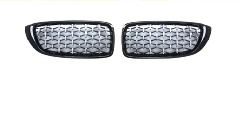 Kühlergrill Gitter Auto Autozubehör für 4er F32 F33 F36 M3 F80 M4 F82 F83 Frontgrill Mittelnetz Grills Montage Rahmenabdeckung Bodykit Kühlergrill Auto Nieren von ESyem
