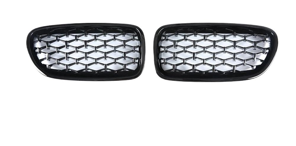 Kühlergrill Gitter Auto Autozubehör für 5 Series F10 F11 2010–2017 Frontgrill Mittelnetz Grills Montage Rahmenabdeckung Außen Bodykit Teile Kühlergrill Auto Nieren von ESyem