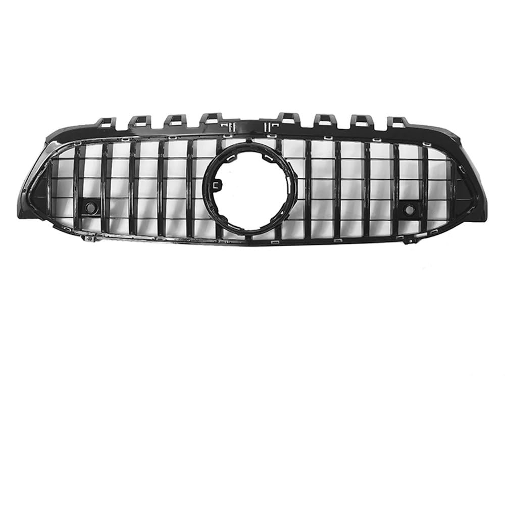 Kühlergrill Gitter Auto Diamonds Style Grill für Benz A-Klasse W177 19–22 A200 A220 A250 Chrom Silber GT Style Frontstoßstange Kühlergrill Auto Nieren von ESyem