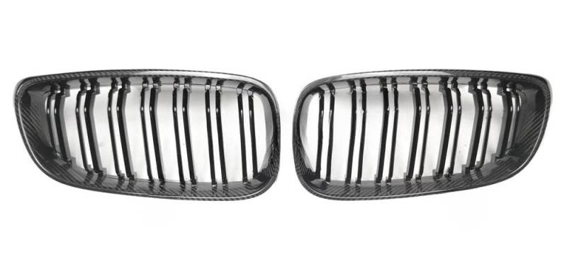 Kühlergrill Gitter Auto Doppelte Linie Frontstoßstangen-Nierengrills für 3er-Serie für GT F34 2012 2013 2014 2015 2016 2017 2018 Kühlergrill Auto Nieren von ESyem