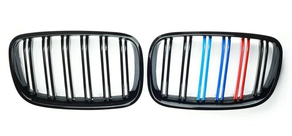 Kühlergrill Gitter Auto EIN Paar glänzend Schwarze Doppellamellen-Frontstoßstangen-Nierengitter für E70 E71 E72 X5 X6 2007-2014 Autozubehör Kühlergrill Auto Nieren Kühlergrill Gitter Auto EIN Paar glänzend Schwarze Doppellamellen-Frontstoßstangen-Nierengitter für E70 E71 E72 X5 X6 2007-2014 Autozubehör Kühlergrill Auto Nieren von ESyem