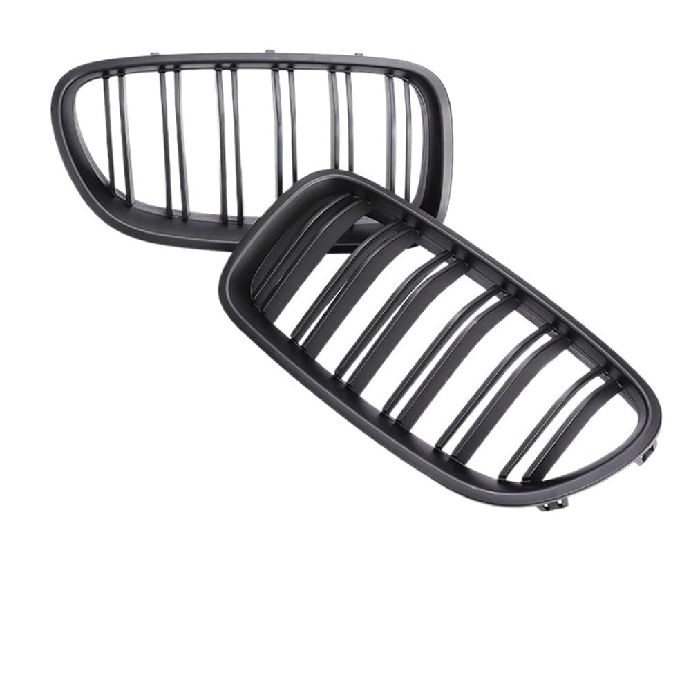 Kühlergrill Gitter Auto Front-Nieren-Facelift-Stoßstangengrill für 5er F10 F11 2010–2017, 5, glänzend schwarzer Kühlergrill, 520i, 528i, 530i Kühlergrill Auto Nieren von ESyem