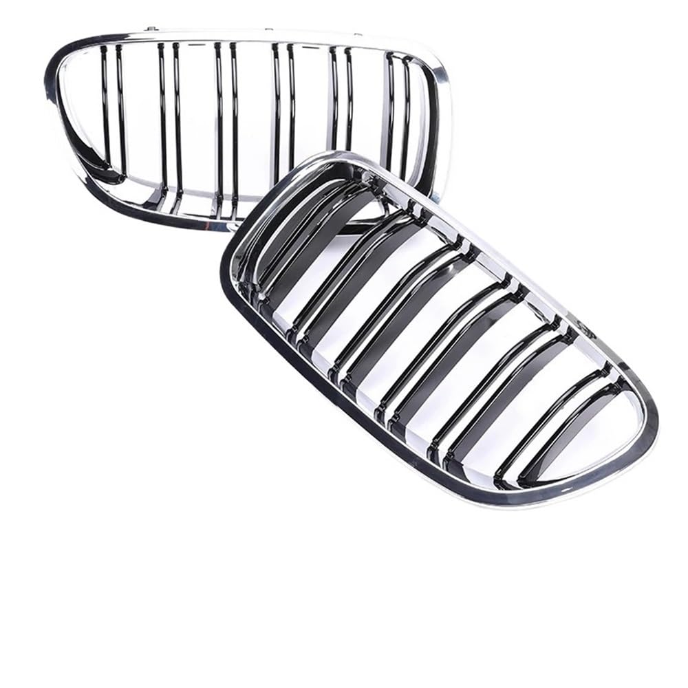 Kühlergrill Gitter Auto Front-Nieren-Facelift-Stoßstangengrill für 5er F10 F11 2010–2017, 5, glänzend schwarzer Kühlergrill, 520i, 528i, 530i Kühlergrill Auto Nieren Kühlergrill Gitter Auto Front-Nieren-Facelift-Stoßstangengrill für 5er F10 F11 2010–2017, 5, glänzend schwarzer Kühlergrill, 520i, 528i, 530i Kühlergrill Auto Nieren von ESyem