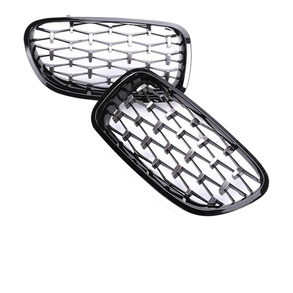 Kühlergrill Gitter Auto Front-Nieren-Facelift-Stoßstangengrill für 5er F10 F11 2010–2017, 5, glänzend schwarzer Kühlergrill, 520i, 528i, 530i Kühlergrill Auto Nieren Kühlergrill Gitter Auto Front-Nieren-Facelift-Stoßstangengrill für 5er F10 F11 2010–2017, 5, glänzend schwarzer Kühlergrill, 520i, 528i, 530i Kühlergrill Auto Nieren von ESyem