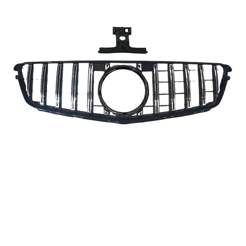 Kühlergrill Gitter Auto Fronteinlassgitter Stoßstangengrill für W204 C204 S204 C43 Benz C 2007–2014 AMG GT R Diamond Style Grid Tuning-Zubehör Kühlergrill Auto Nieren von ESyem