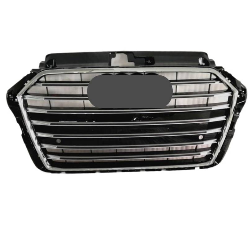 Kühlergrill Gitter Auto Fronthaubengrill, Auto-Frontstoßstangengrill, Mittelgrill für S3-Grill, für A3/S3 8V.5 2017–2020 Kühlergrill Auto Nieren von ESyem