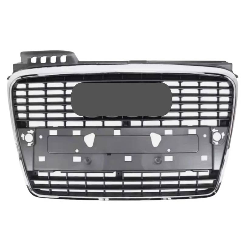 Kühlergrill Gitter Auto Fronthaubengrill Auto-Frontstoßstangengrill-Mittelgrill für RS4-Grill für A4 B7 2005–2007 (Nicht für Sline) Kühlergrill Auto Nieren von ESyem