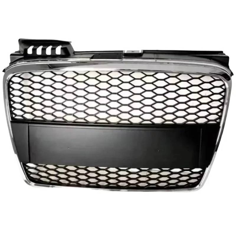 Kühlergrill Gitter Auto Fronthaubengrill Auto-Frontstoßstangengrill-Mittelgrill für RS4-Grill für A4 B7 2005–2007 (Nicht für Sline) Kühlergrill Auto Nieren von ESyem