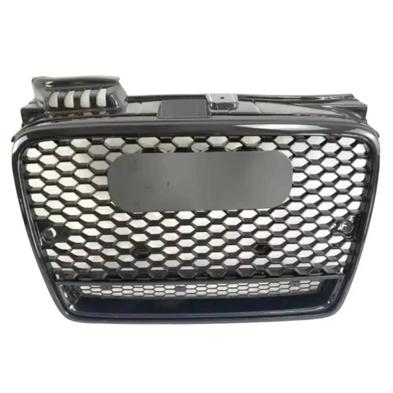 Kühlergrill Gitter Auto Fronthaubengrill Auto-Frontstoßstangengrill-Mittelgrill für RS4-Grill für A4 B7 2005–2007 (Nicht für Sline) Kühlergrill Auto Nieren von ESyem
