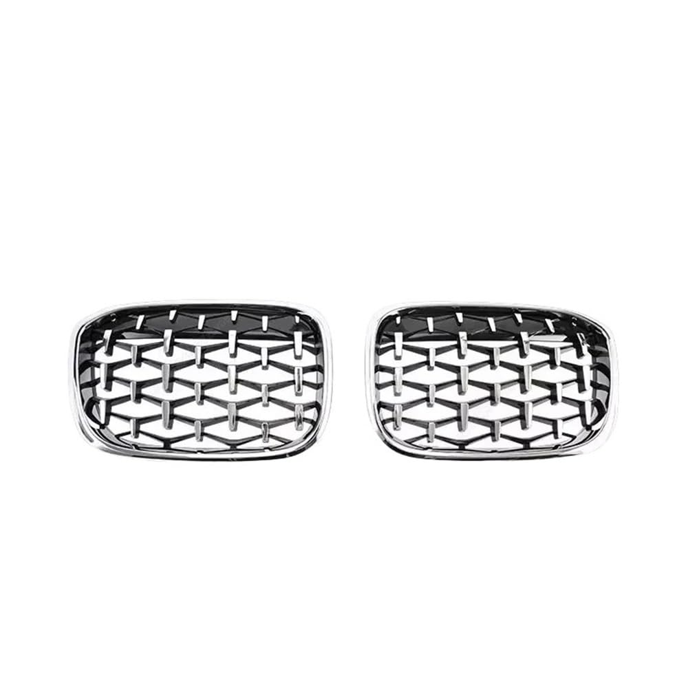 Kühlergrill Gitter Auto Frontnierengrills, Ersatzgrill, Auto-Frontstoßstangengrill für X3 G01 X4 G02 2017–2021, Diamantgrills im Meteor-Stil Kühlergrill Auto Nieren Kühlergrill Gitter Auto Frontnierengrills, Ersatzgrill, Auto-Frontstoßstangengrill für X3 G01 X4 G02 2017–2021, Diamantgrills im Meteor-Stil Kühlergrill Auto Nieren von ESyem