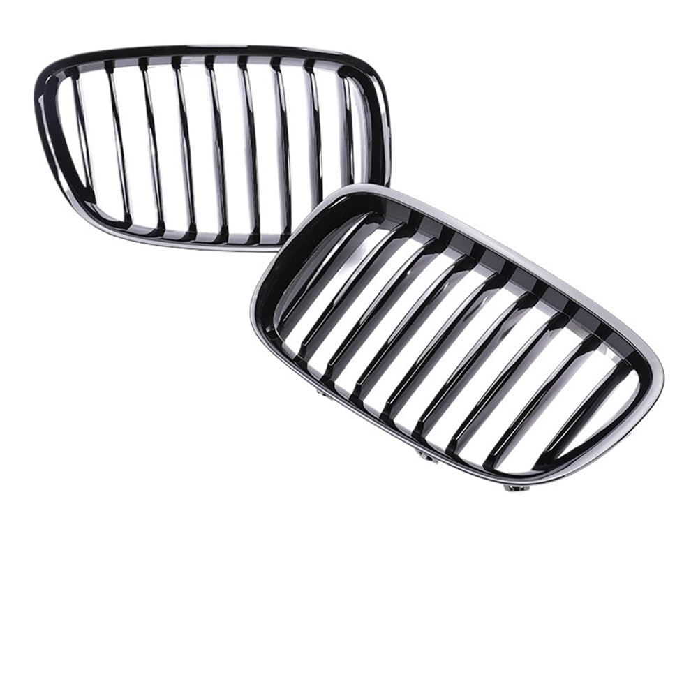 Kühlergrill Gitter Auto Frontstoßstange, Nieren-Niedriggitter, Mehrfarbig, Doppellamellen, AC-Entlüftungsgitter aus Kohlefaser, für 5er-Serie GT F07 2010–2016 Kühlergrill Auto Nieren Kühlergrill Gitter Auto Frontstoßstange, Nieren-Niedriggitter, Mehrfarbig, Doppellamellen, AC-Entlüftungsgitter aus Kohlefaser, für 5er-Serie GT F07 2010–2016 Kühlergrill Auto Nieren von ESyem