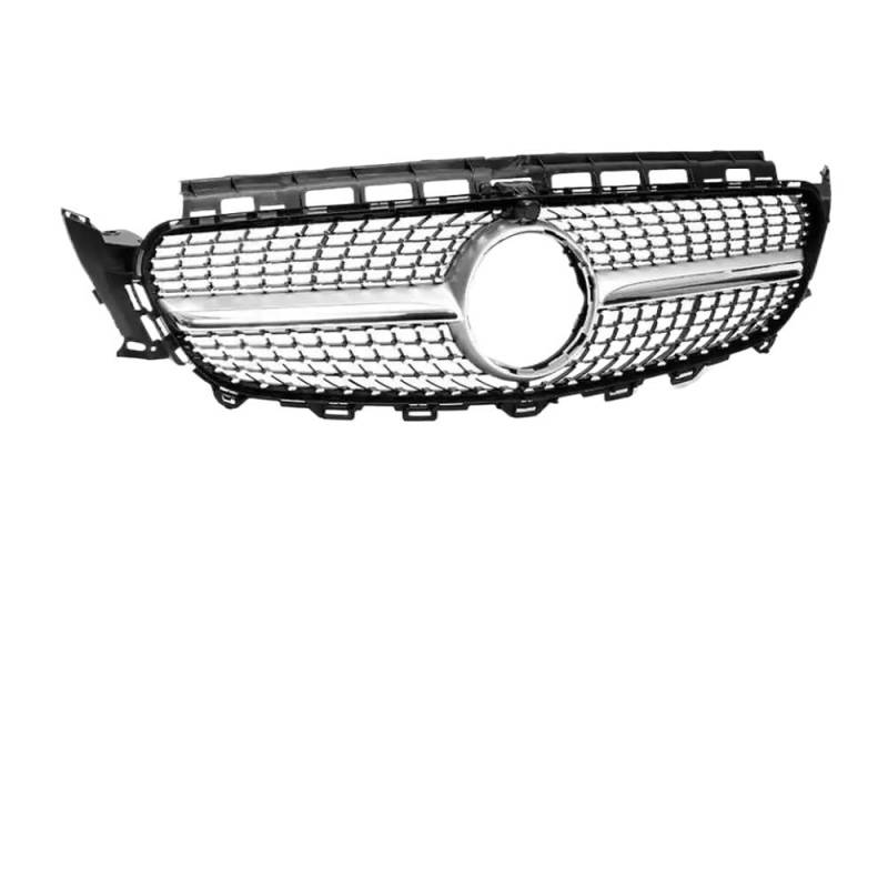 Kühlergrill Gitter Auto Frontstoßstangengrill, Haubengrill für W213 C238 A238 E-Klasse E300 E200 E260 2016–2020, perfekt passend für E63 GT im Diamant-Stil Kühlergrill Auto Nieren von ESyem