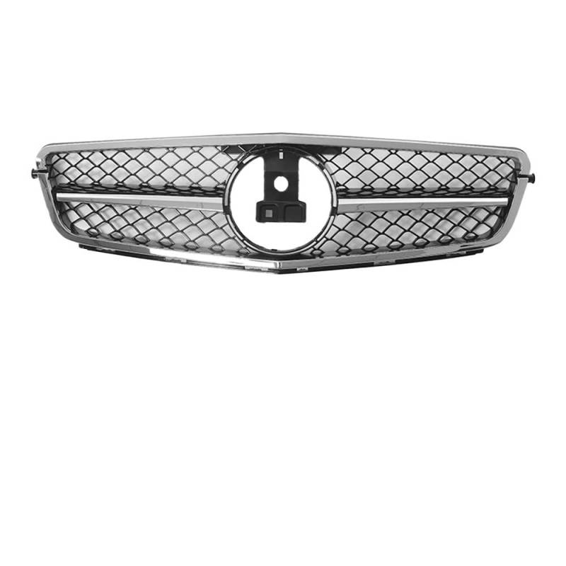 Kühlergrill Gitter Auto Frontstoßstangengrill Haubengrill für Benz C-Klasse W204 2007–2014 C180 C200 C250 C300 AMG GT Diamond Tuning Grille Kühlergrill Auto Nieren von ESyem