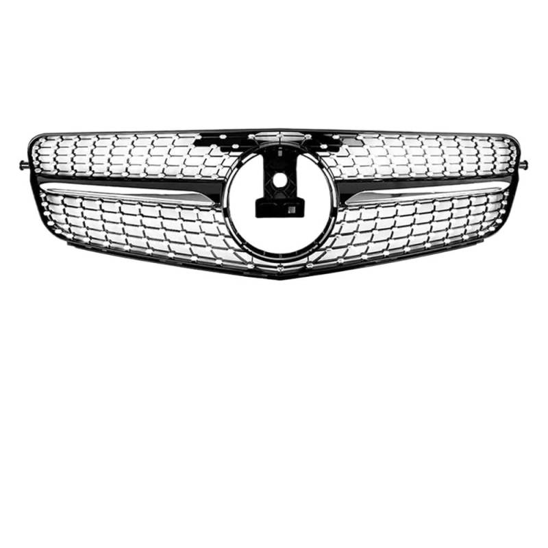 Kühlergrill Gitter Auto Frontstoßstangengrill Haubengrill für Benz C-Klasse W204 2007–2014 C180 C200 C250 C300 AMG GT Diamond Tuning Grille Kühlergrill Auto Nieren von ESyem