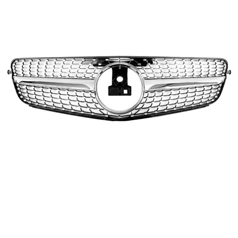 Kühlergrill Gitter Auto Frontstoßstangengrill Haubengrill für Benz C-Klasse W204 2007–2014 C180 C200 C250 C300 AMG GT Diamond Tuning Grille Kühlergrill Auto Nieren von ESyem
