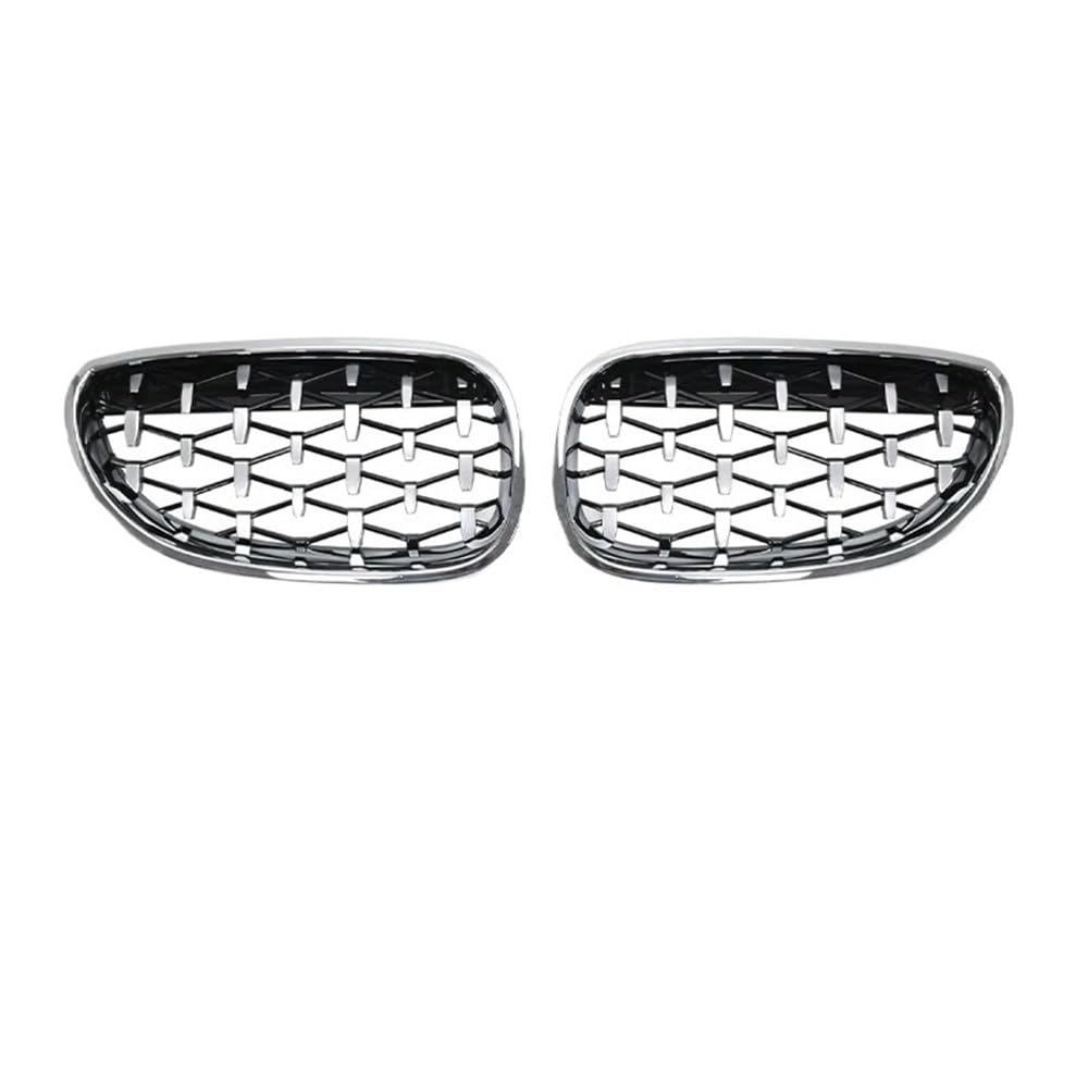 Kühlergrill Gitter Auto Frontstoßstangengrill für 5er-Serie E60 M5 E61 520i 545i 550i 535i 2004–2009, Haubennetz, Doppelliniengrill, Autozubehör Kühlergrill Auto Nieren Kühlergrill Gitter Auto Frontstoßstangengrill für 5er-Serie E60 M5 E61 520i 545i 550i 535i 2004–2009, Haubennetz, Doppelliniengrill, Autozubehör Kühlergrill Auto Nieren von ESyem