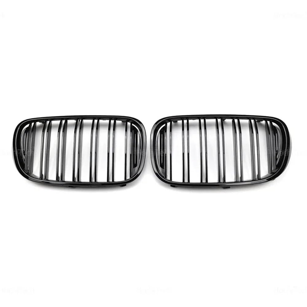 Kühlergrill Gitter Auto Frontstoßstangengrill für 7er G11 G12 2015 2016 2017 2018 2019, 2 Lamellen, glänzend schwarz, vorderer Nierengrill Kühlergrill Auto Nieren Kühlergrill Gitter Auto Frontstoßstangengrill für 7er G11 G12 2015 2016 2017 2018 2019, 2 Lamellen, glänzend schwarz, vorderer Nierengrill Kühlergrill Auto Nieren von ESyem