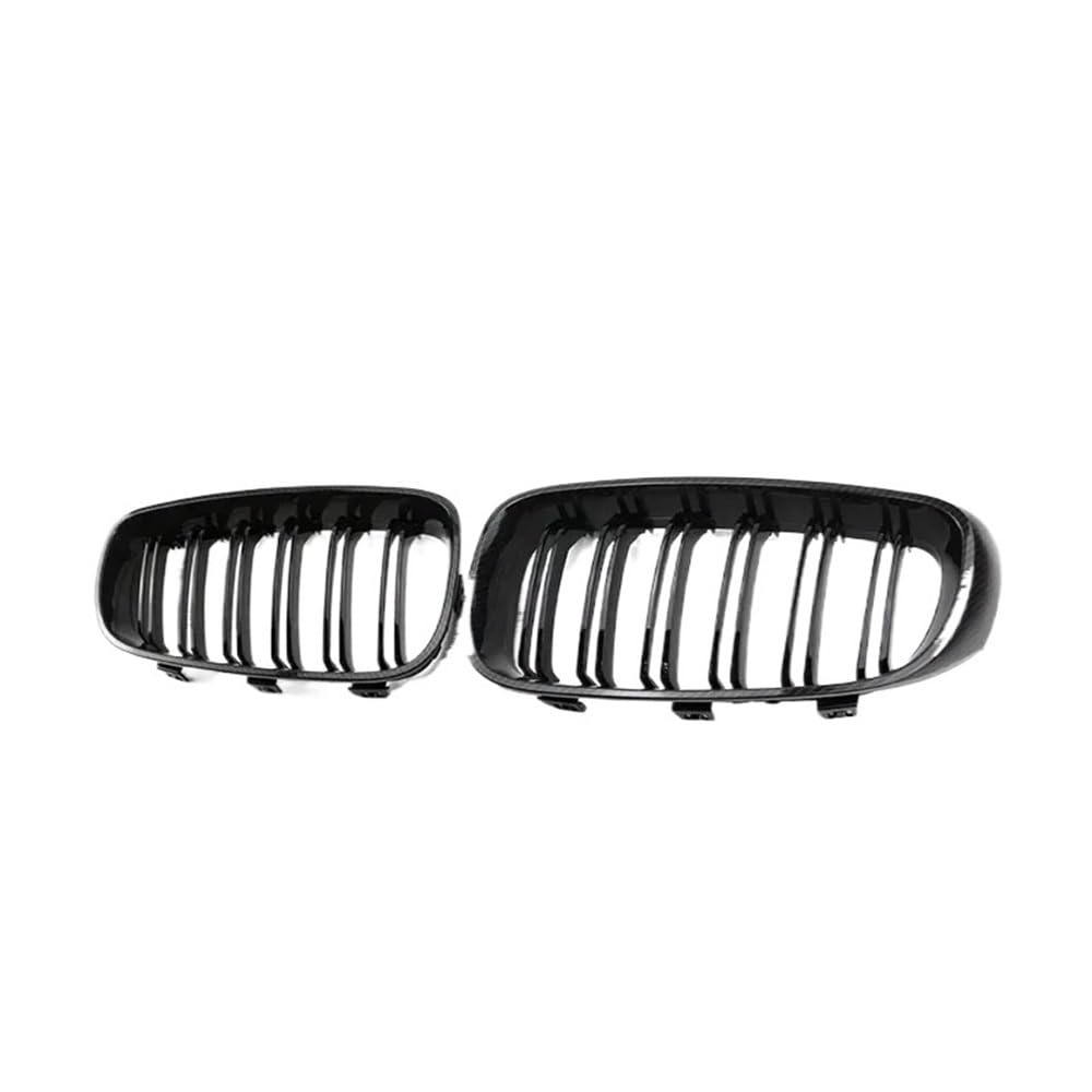Kühlergrill Gitter Auto Für 3er F34 2006–2010, Double Line Auto-Frontgrill, glänzend schwarz, Nierengitter, Ersatzzubehör Kühlergrill Auto Nieren von ESyem