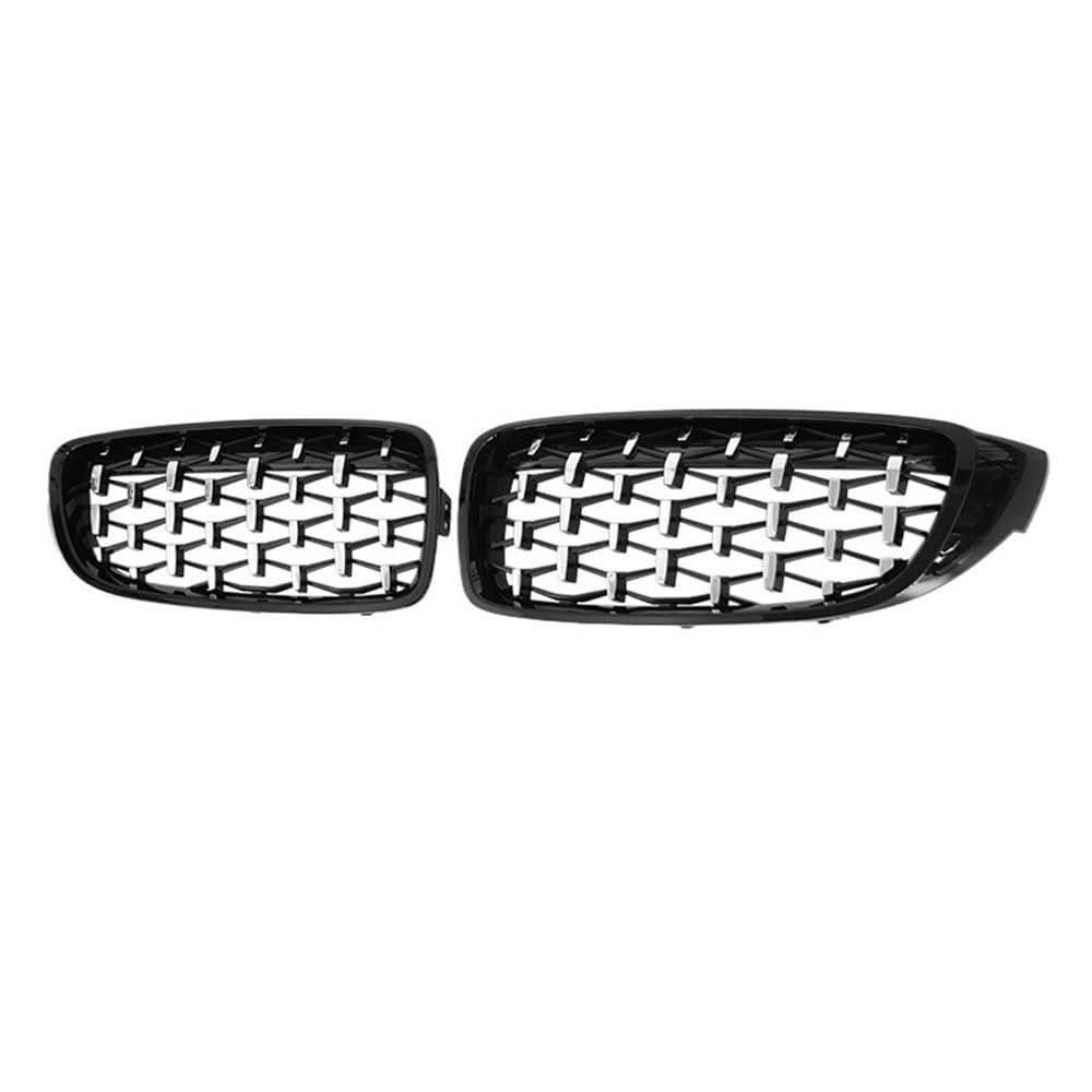 Kühlergrill Gitter Auto Für 4 Series F32 F33 F36 M3 F80 M4 F82 Diamond Car Front Bumper Grille Auto Grills Gitter 12-18 Kühlergrill Auto Nieren von ESyem