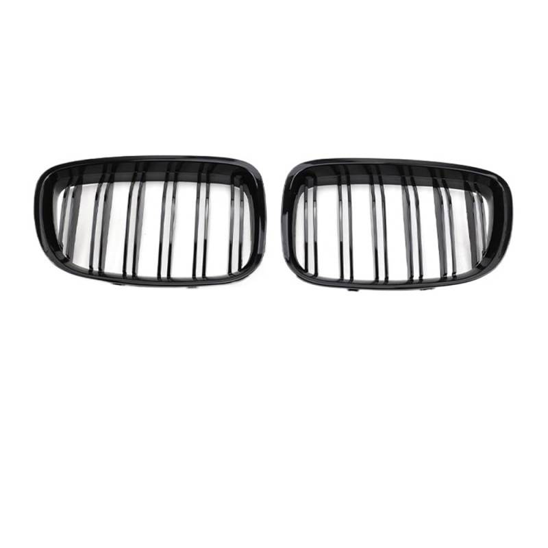 Kühlergrill Gitter Auto Für 5er 2009–2016 GT F07 528i 535i 550i Auto-Frontstoßstangengrill, glänzend Schwarze Gitter, Auto-Zubehör Kühlergrill Auto Nieren von ESyem