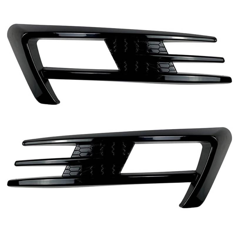 Kühlergrill Gitter Auto Für 7 MK7 2012-2017 Frontschürze Spoiler Auto Nebel Lampe Kühlergrill Abdeckung Trim Body Kit Kühlergrill Auto Nieren von ESyem
