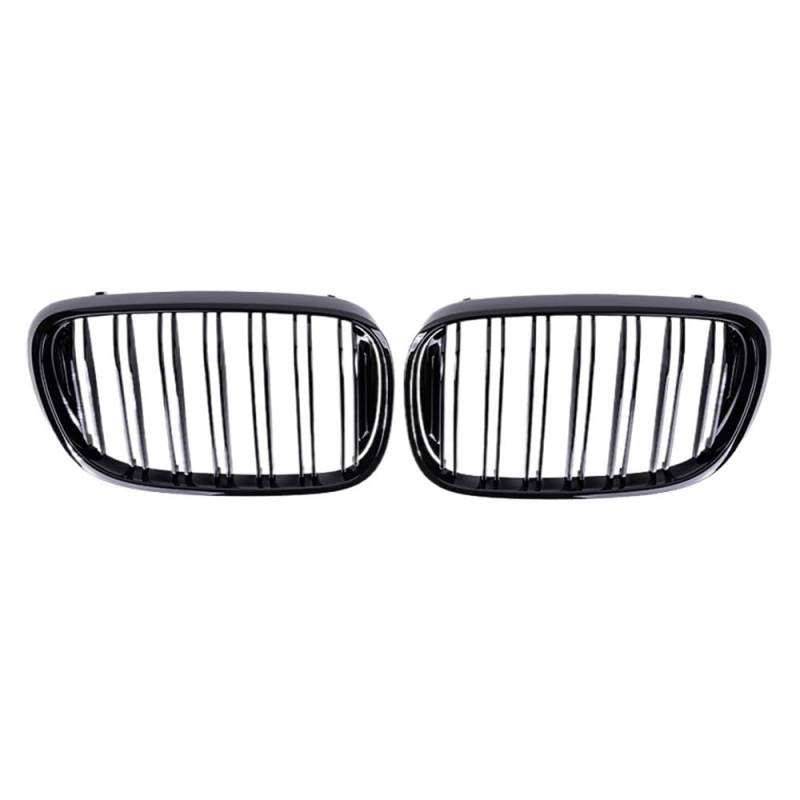Kühlergrill Gitter Auto Für 7er G11 G12 730li 740li Auto Frontgrill Stoßstange Nierengitter Haube glänzend schwarz 16-20 Kühlergrill Auto Nieren von ESyem