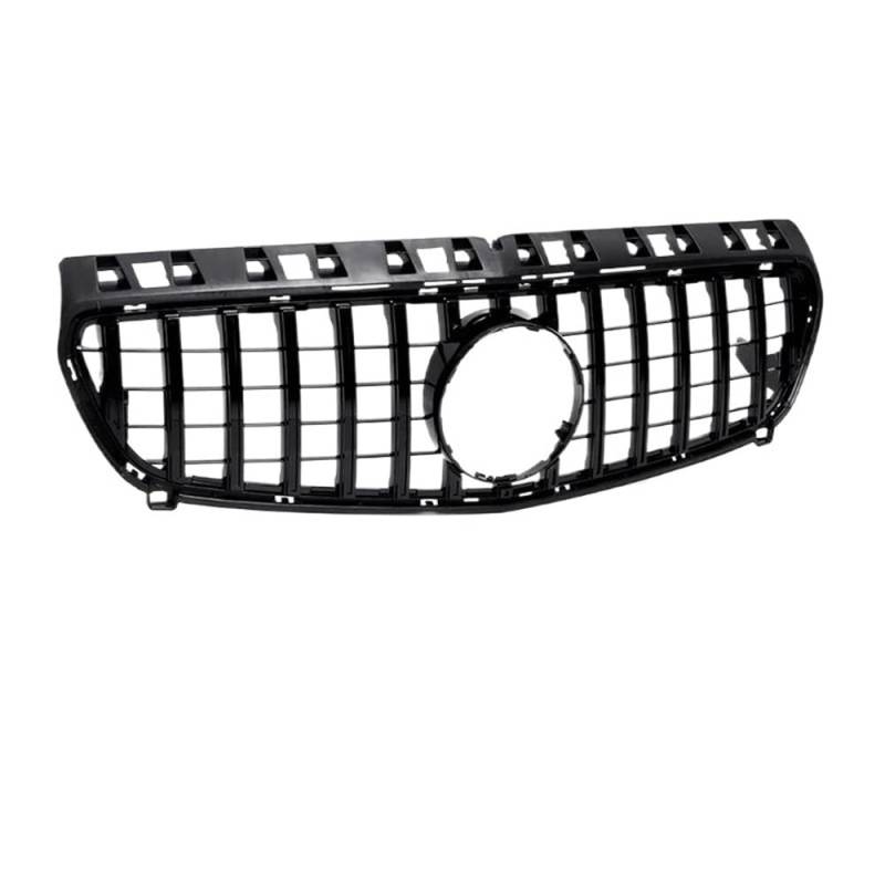 Kühlergrill Gitter Auto Für Benz A KLASSE W176 A180 A200 A250 2013-2018 GTR Diamant Stil Auto Vorderen Stoßfänger Gitter Haube Mesh Auto Zubehör Kühlergrill Auto Nieren von ESyem
