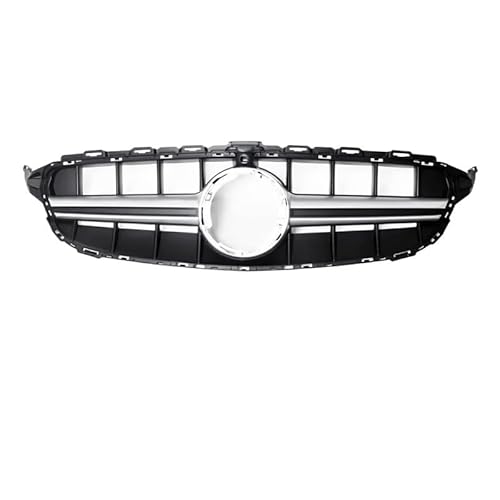 Kühlergrill Gitter Auto Für Benz C Klasse W205 2015-2018 Auto Kühlergrill Oberen Stoßstange Haube Mesh Grill Auto Zubehör Kühlergrill Auto Nieren von ESyem
